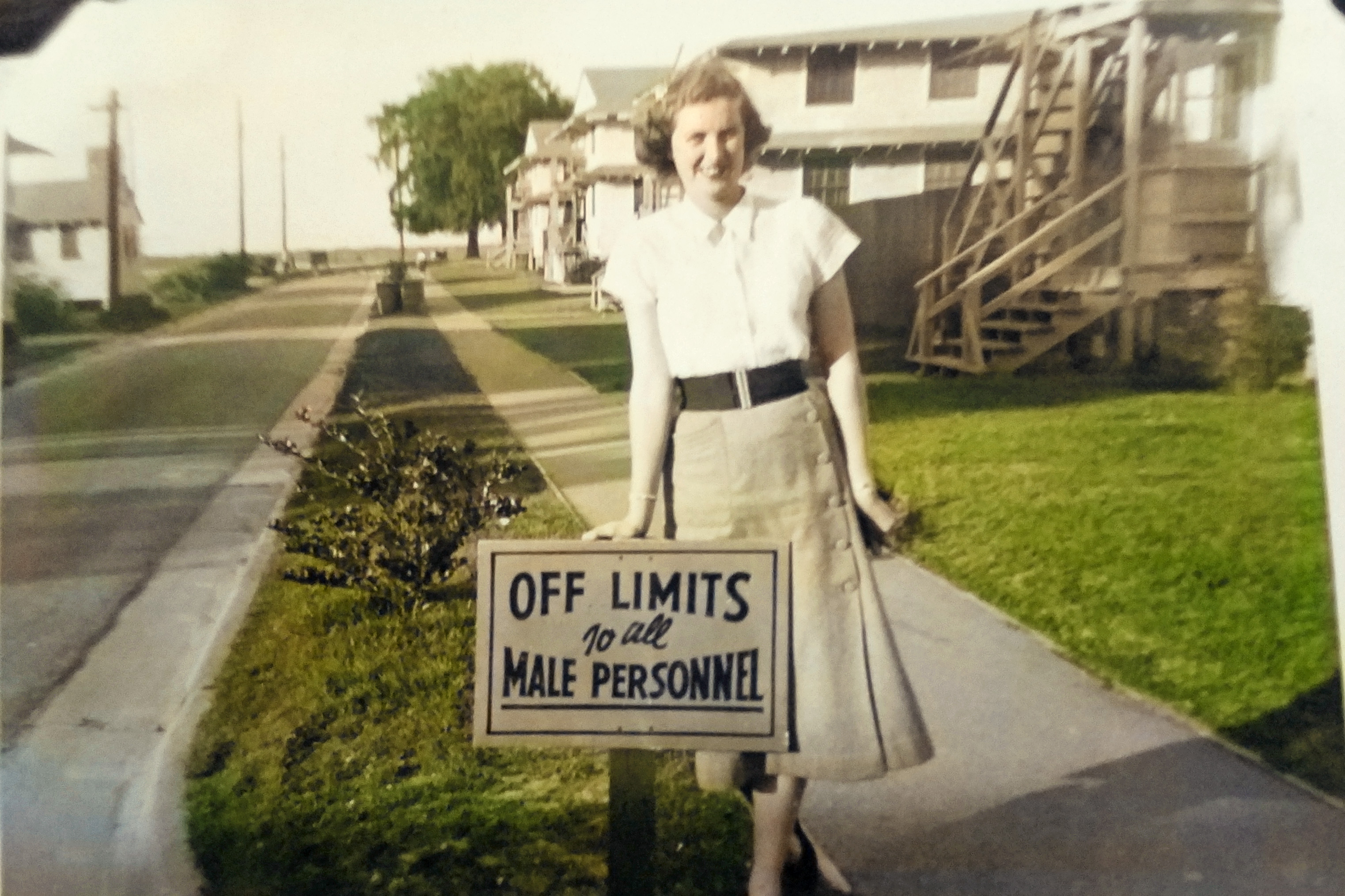 Ansbro, Elaine 20220413 Then4 WAF Barracks Color