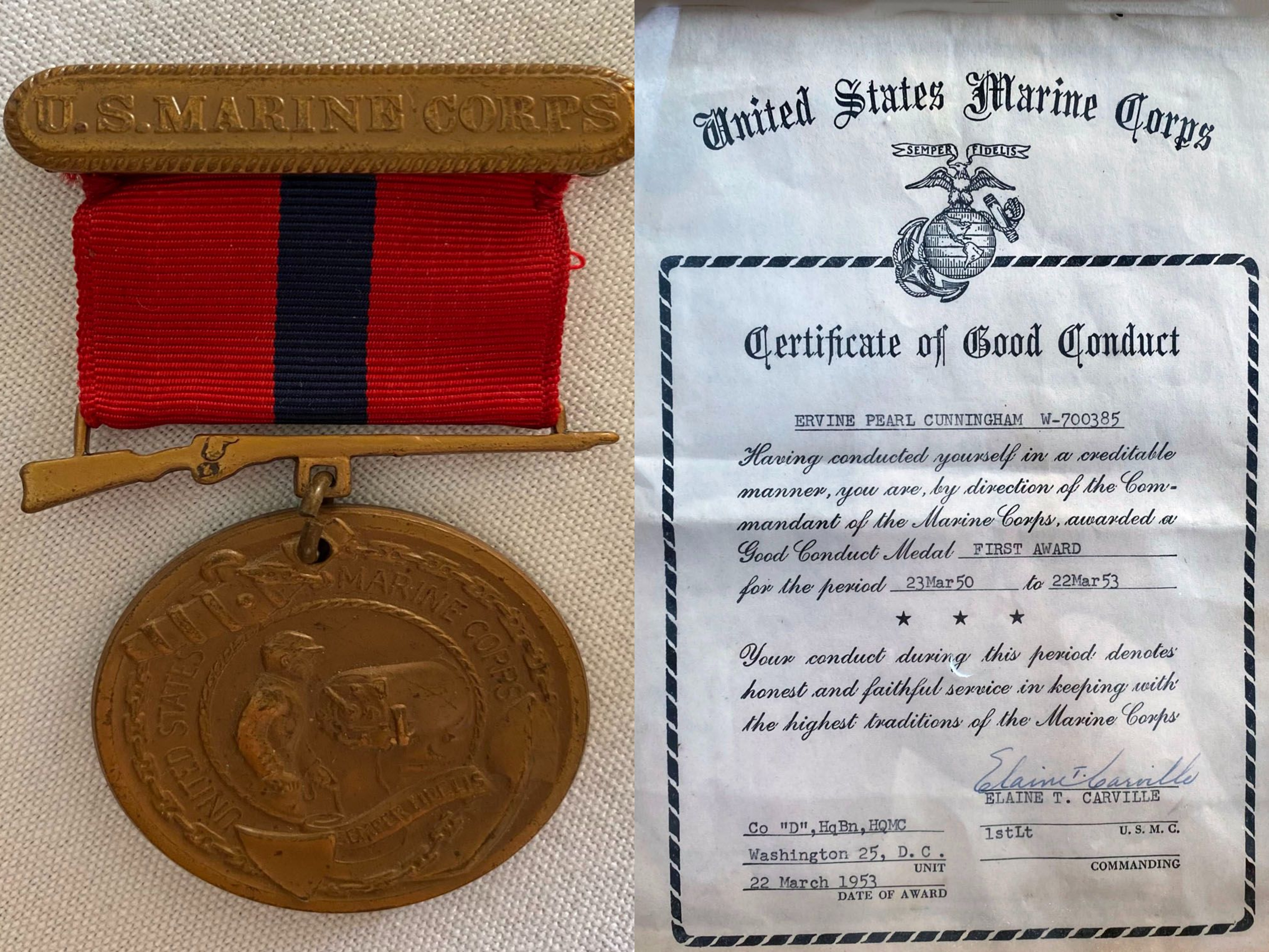 Clay, Ervine 211006 Other Collage2 Svc Medal