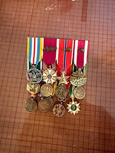 Harry Eng_s miniature replica medals