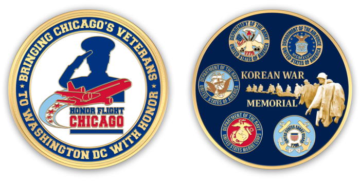 Korean War Challenge Coin